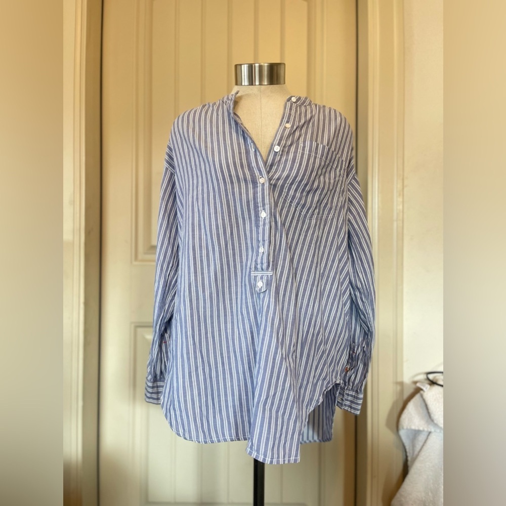 Sundance Striped Cotton‎ Top
